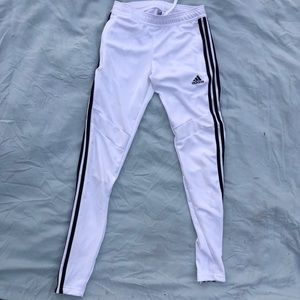 White adidas sweats